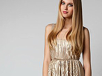 Vestido brillante – Marca Bershka