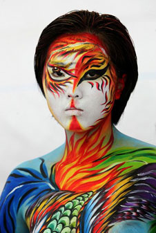 World bodypainting festival