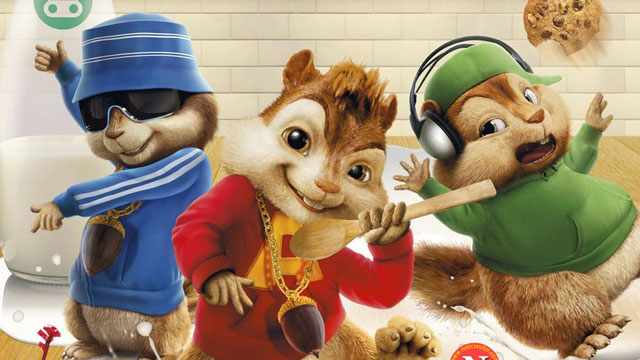 Cartel Alvin y las Ardillas 3 (Alvin and the Chipmunks: Chip-wrecked - 2011)