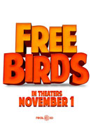 Afiche Free Birds (2013)
