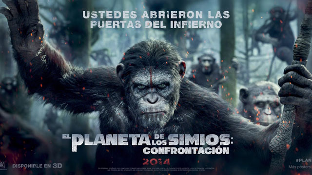 Cartel El Amanecer Del Planeta De Los Simios (Dawn Of The Planet Of The Apes - 2014)