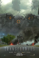 Afiche Transformers: La Era de la Extinción (2014)