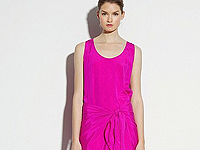 Vestido corto fucsia – Marca DKNY 