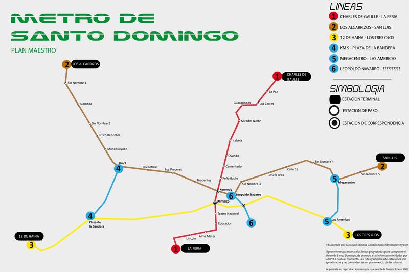 Mapa del Metro