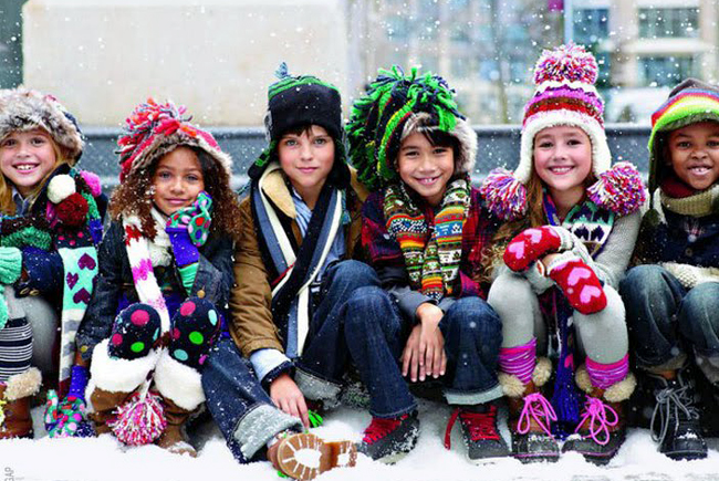 Ropas de niños para navidad