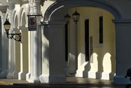En la zona colonial de Santo Domingo