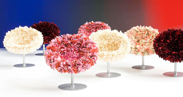 Silla Bouquet por Tokujin Yoshioka’s